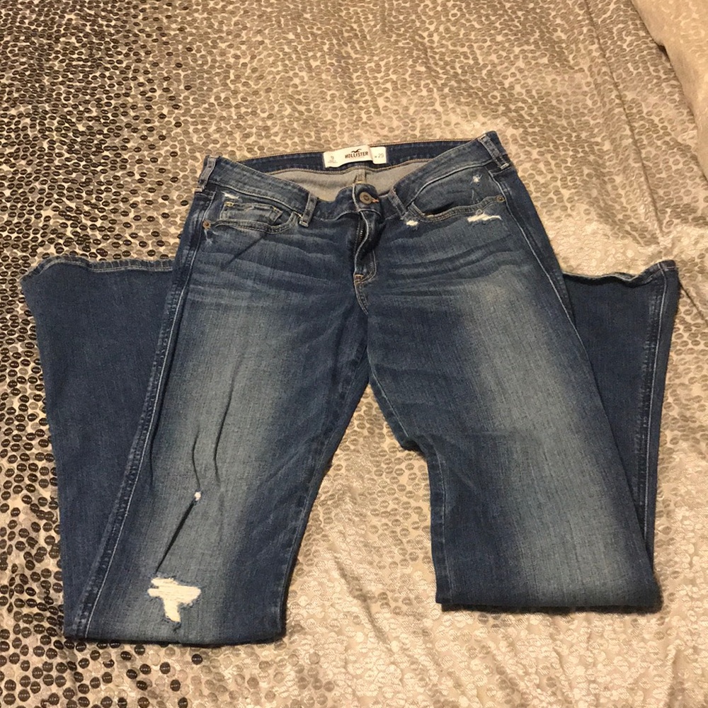 Distressed Hollister Jeans